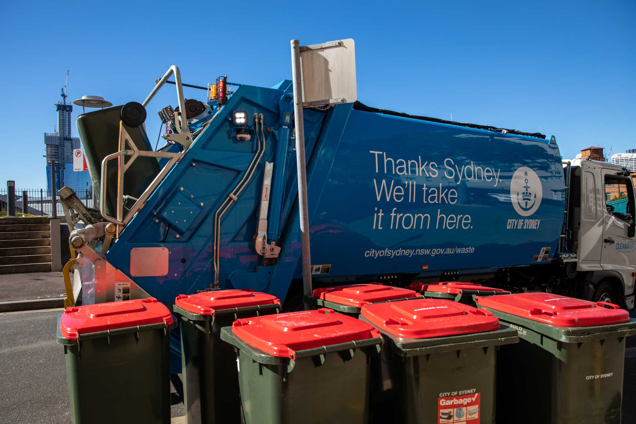 City of Sydney junk collection